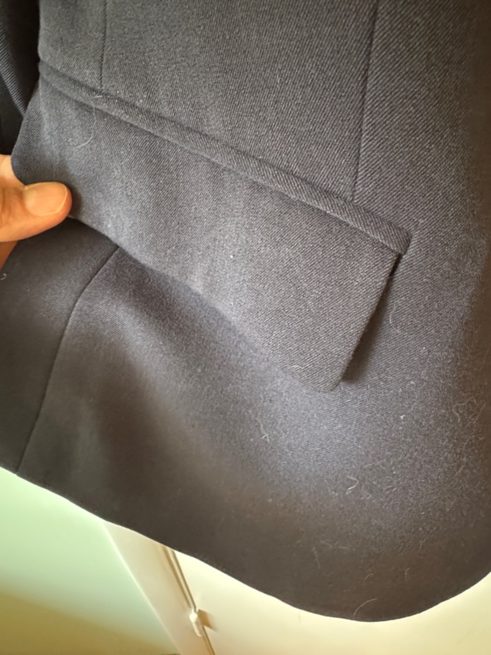 J. Crew Navy Single-Breasted Blazer - Picture 5 of 8